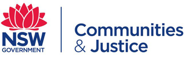 Department of Community and Justice NSW logo